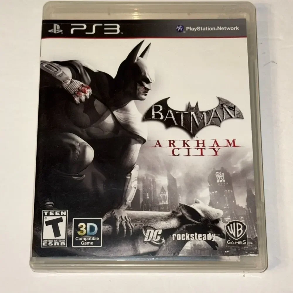 PS3 Batman Arkham City (Sony PlayStation 3, 2011) Manual / Inserts Included